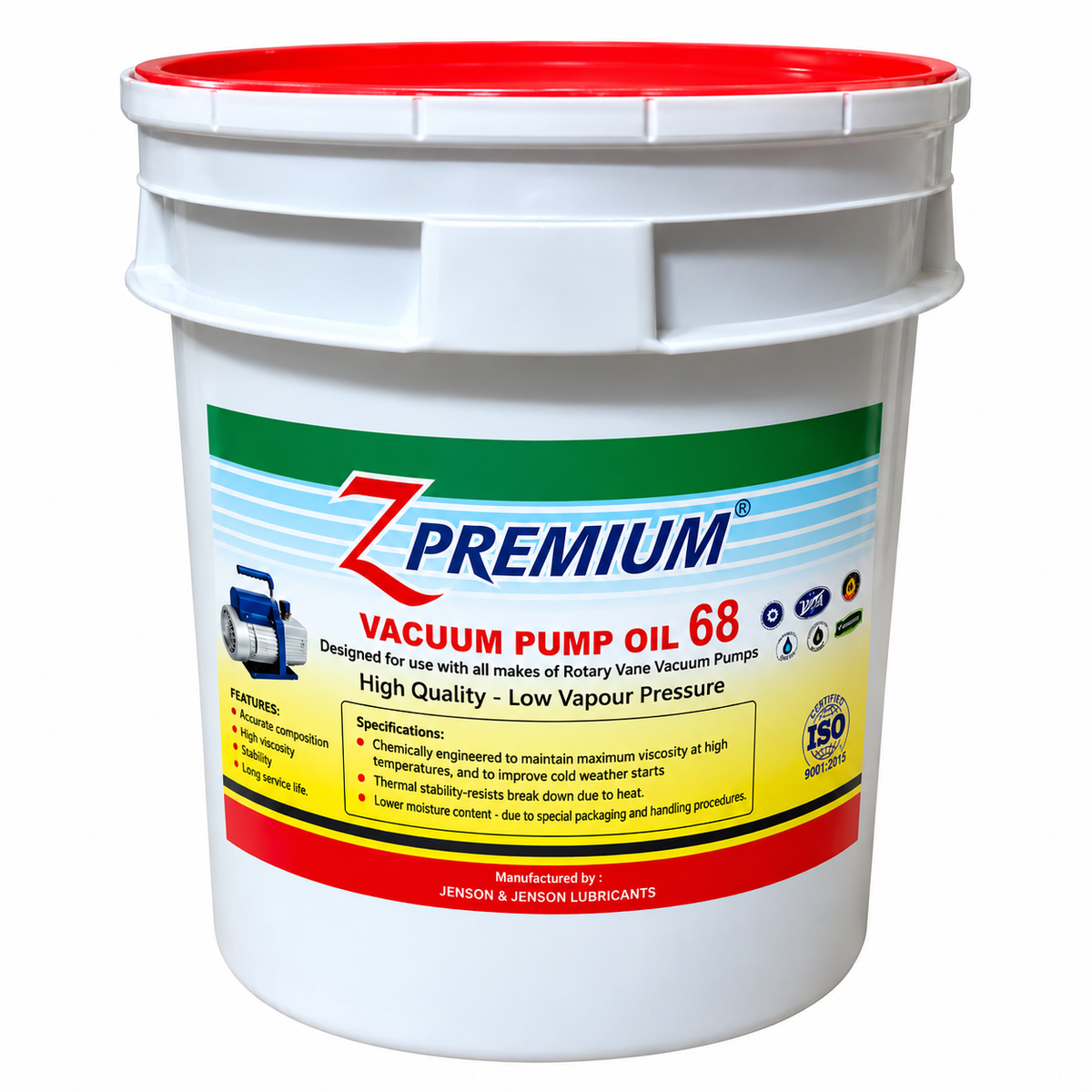 Z Premium Vacuum Pump Oil 68