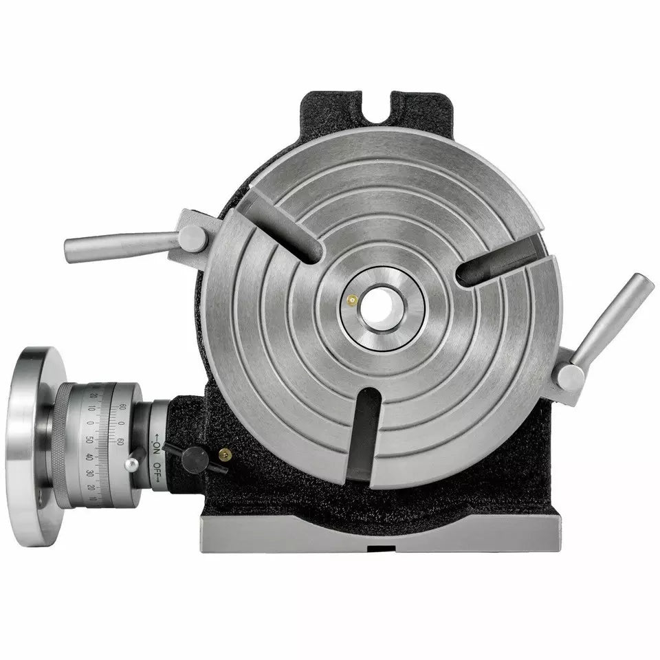 Three slot manual rotary table