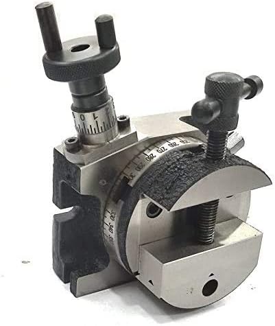 Milling Indexing 4"/100 mm Rotary Table Horizontal Vertical with Suitable Round Vices & Clamp Kits