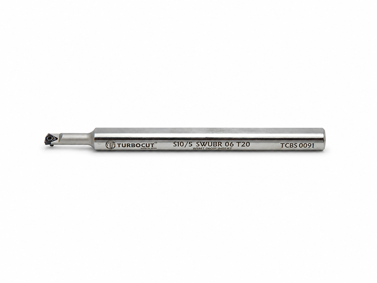 S-Type Boring Bar (WBMT** 06) S10/5 SWUBR/L 06 (T15, T20, T25) Pack of 1