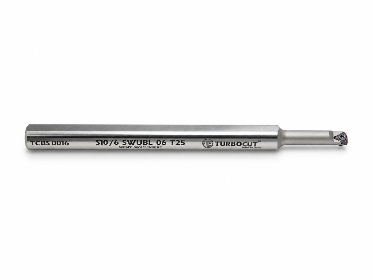 Turbocut steel boring bar tool