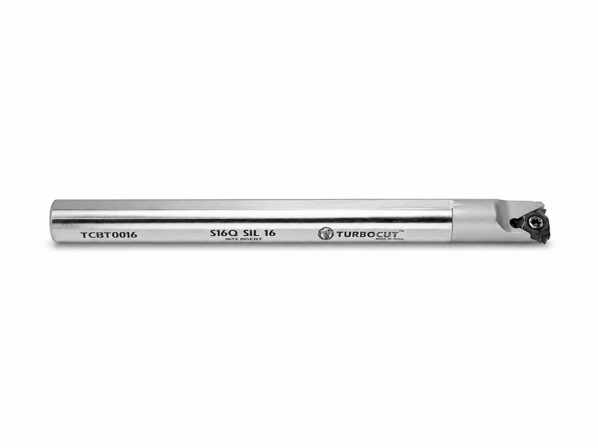 Turbocut internal threading boring bar