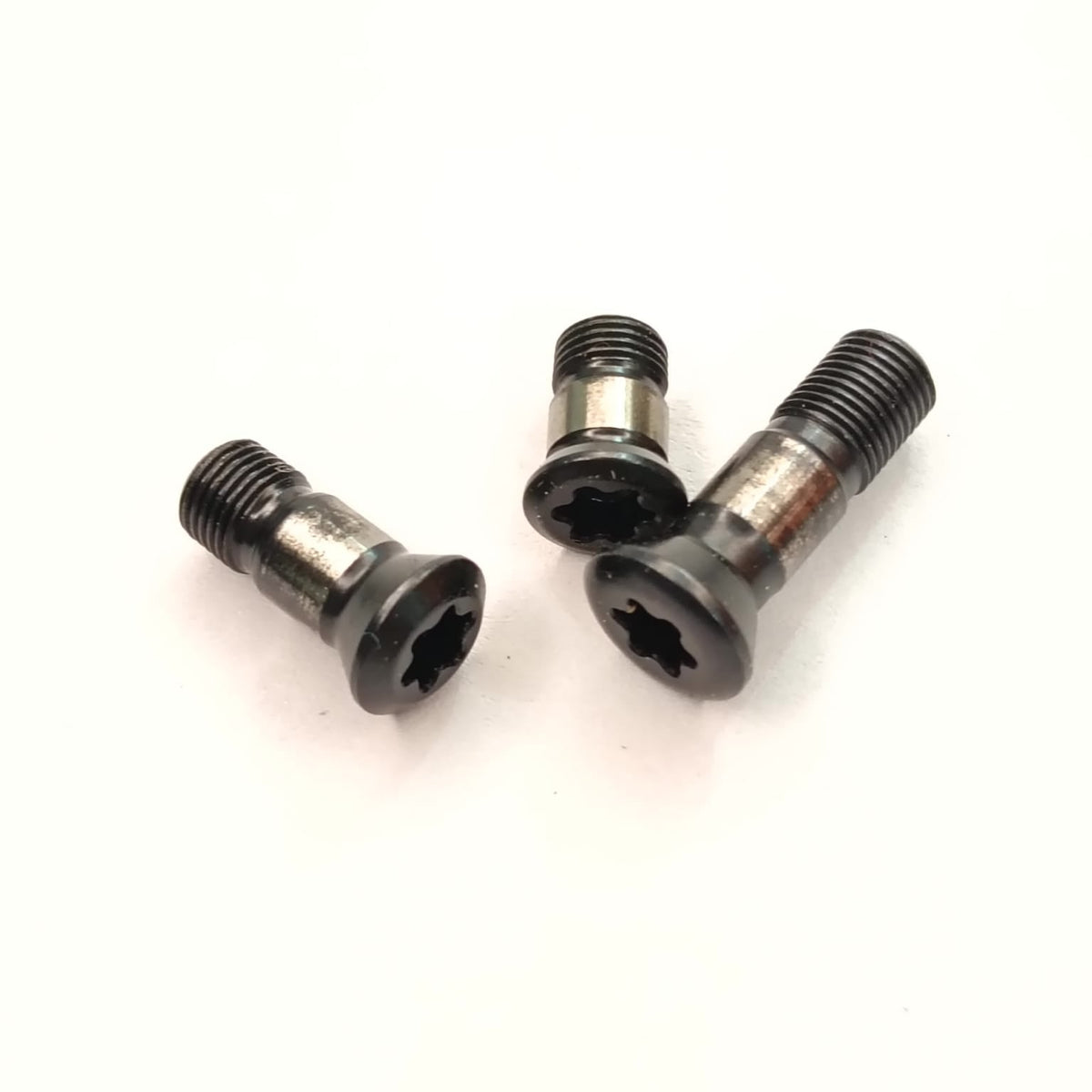 Three black Torx insert screws