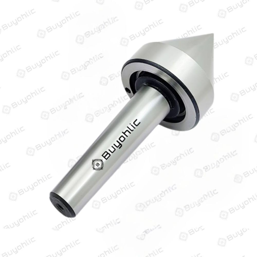 Revolving lathe tailstock live center