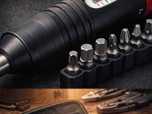 20 Pcs Preset Torque Screwdriver with S2 Bits, 1/4” Drive Torque Wrench Screwdriver Set for Maintenance, Tools, Bike Repairing and Mounting, Torque Range 1~ 6 N.m