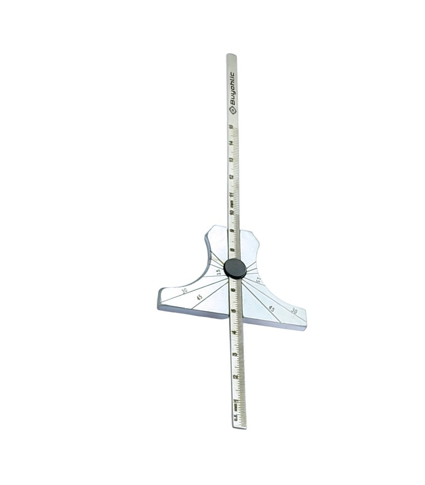 Stainless steel T-square ruler