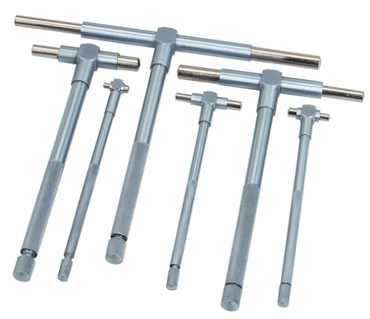 Set of t-shaped wrenches