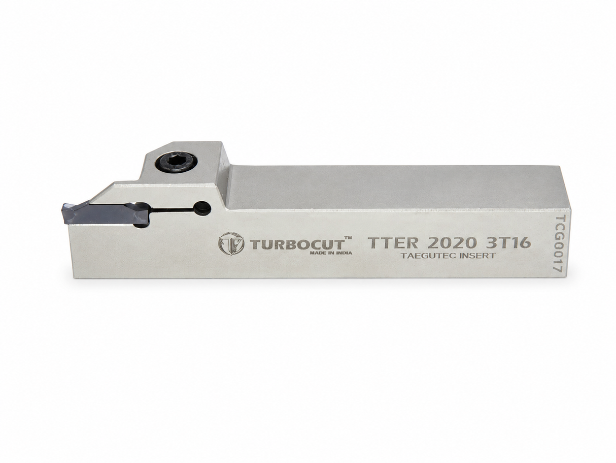 External Grooving Holder 3mm TTER/L 2020 (T12, T16, T22)