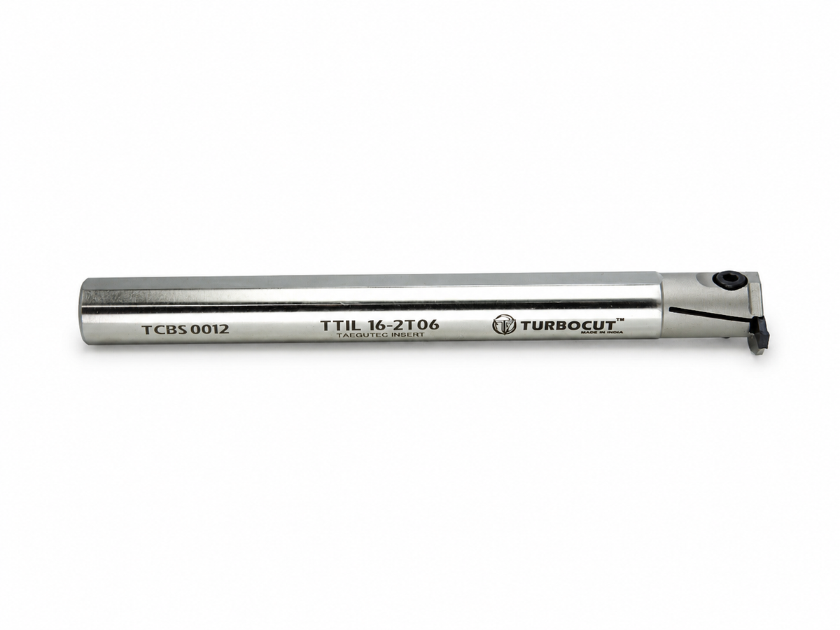 Turbocut left hand grooving bar