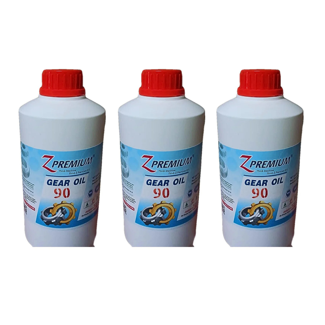 Three bottles of Z Premium Gear Oil 90