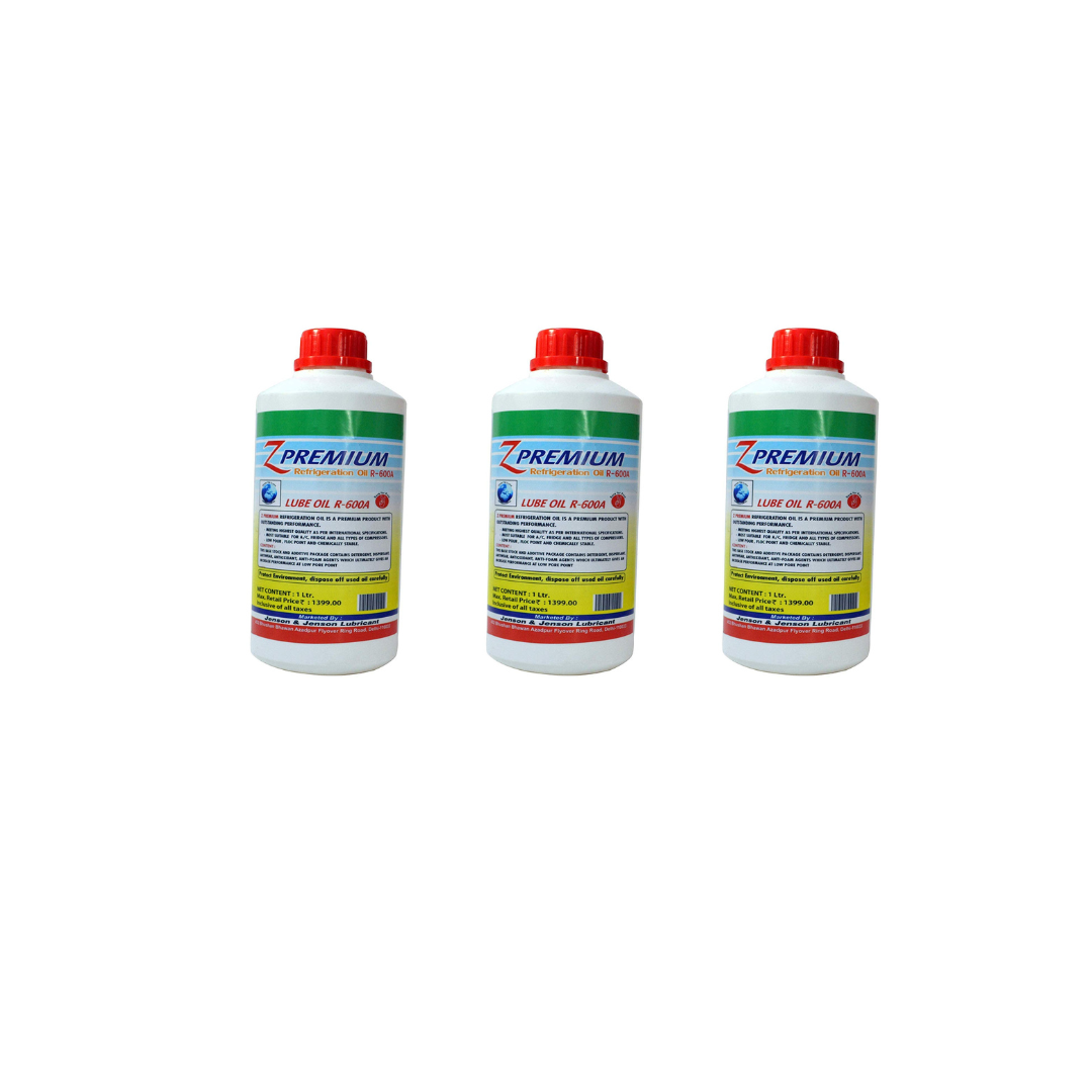 Three bottles of Z Premium lubricant