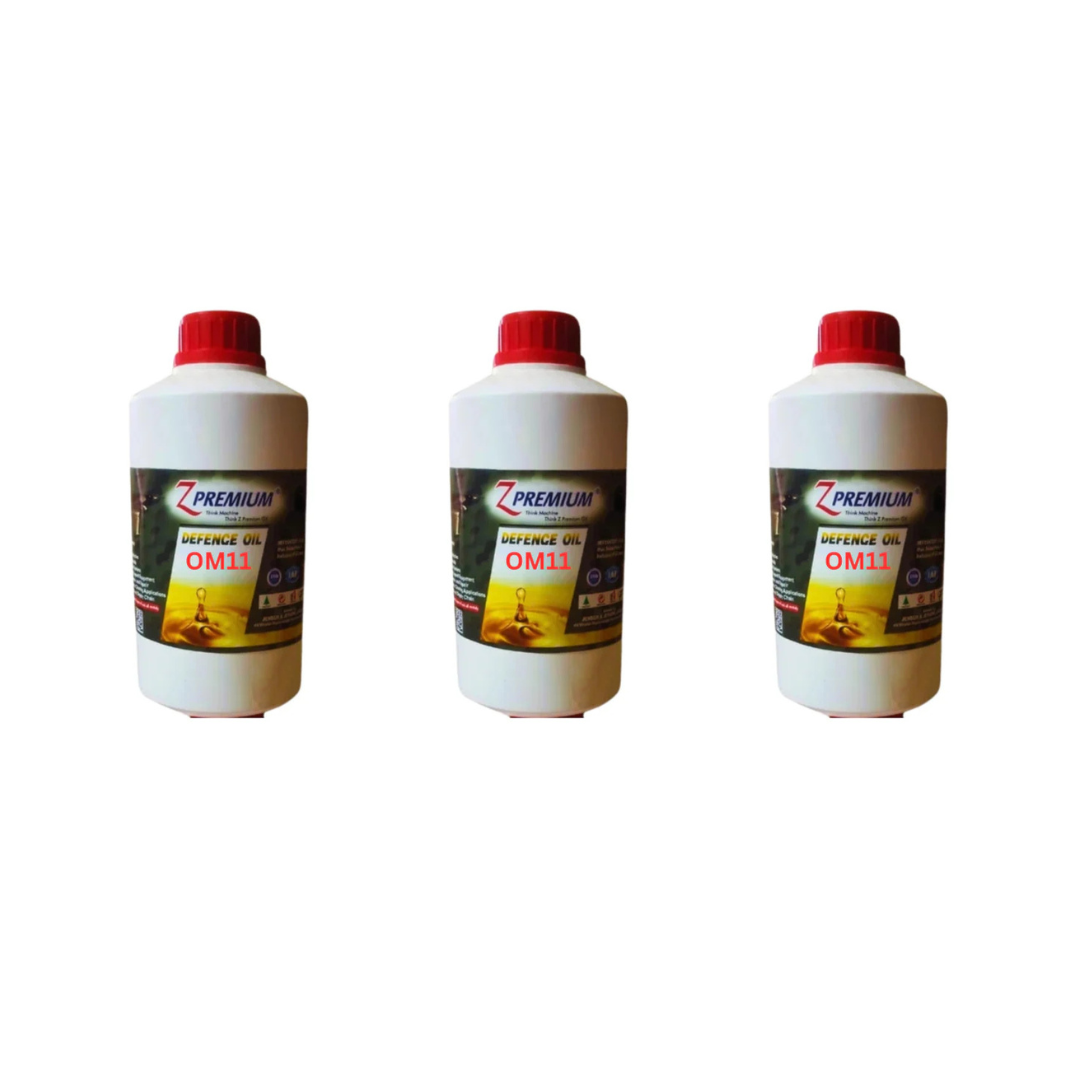 Three bottles of Z Premium engine oil