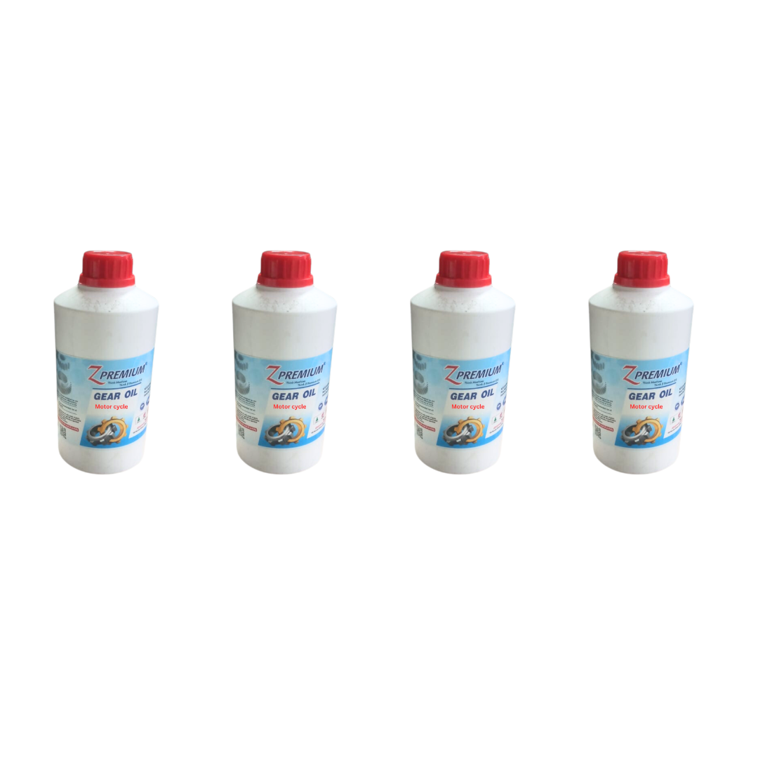 Four bottles of gear oil
