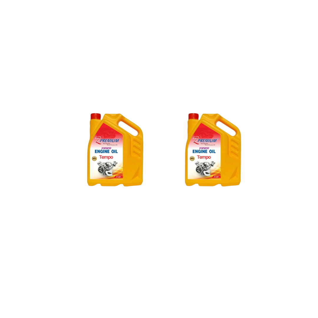 Two bottles of engine oil