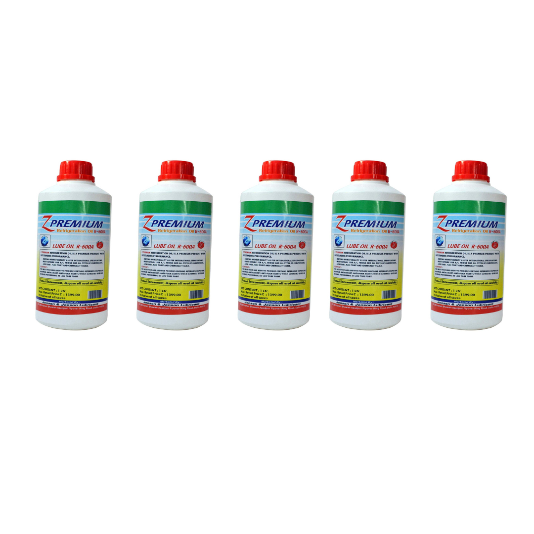 Five bottles of Z Premium lubricant