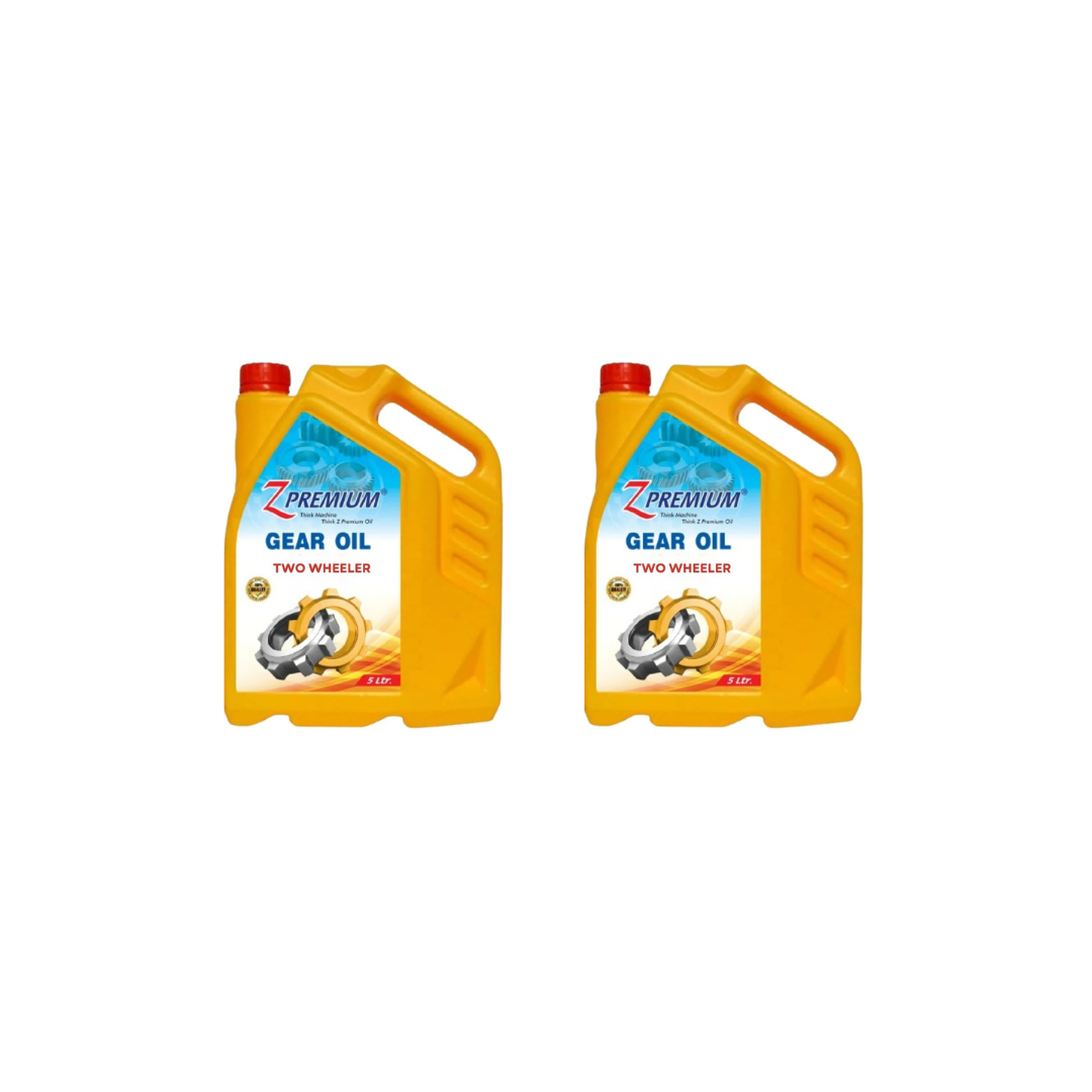 Two bottles of Z-Premium gear oil