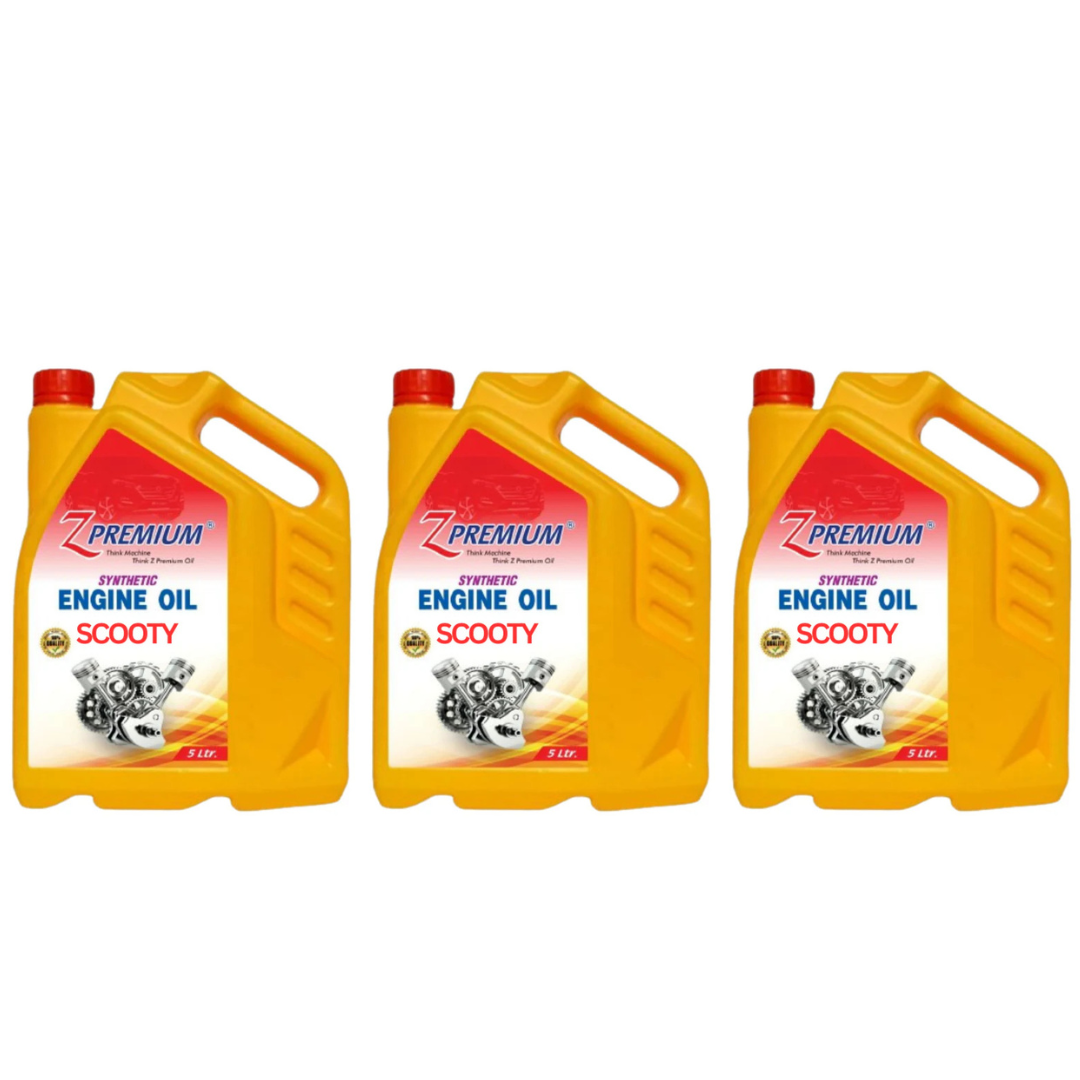 Three bottles of Z Premium Engine Oil