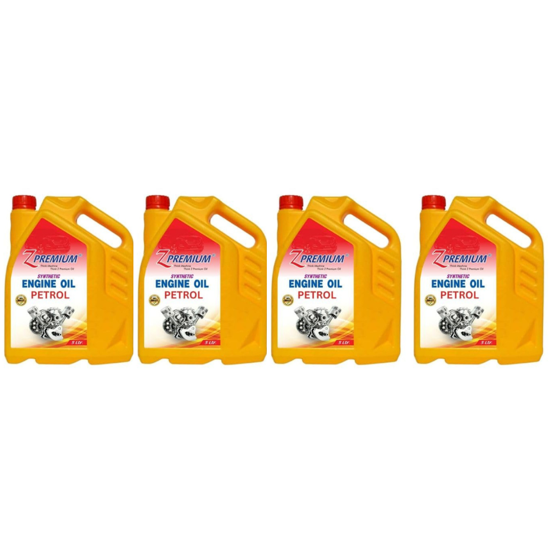 Four bottles of Z Premium engine oil