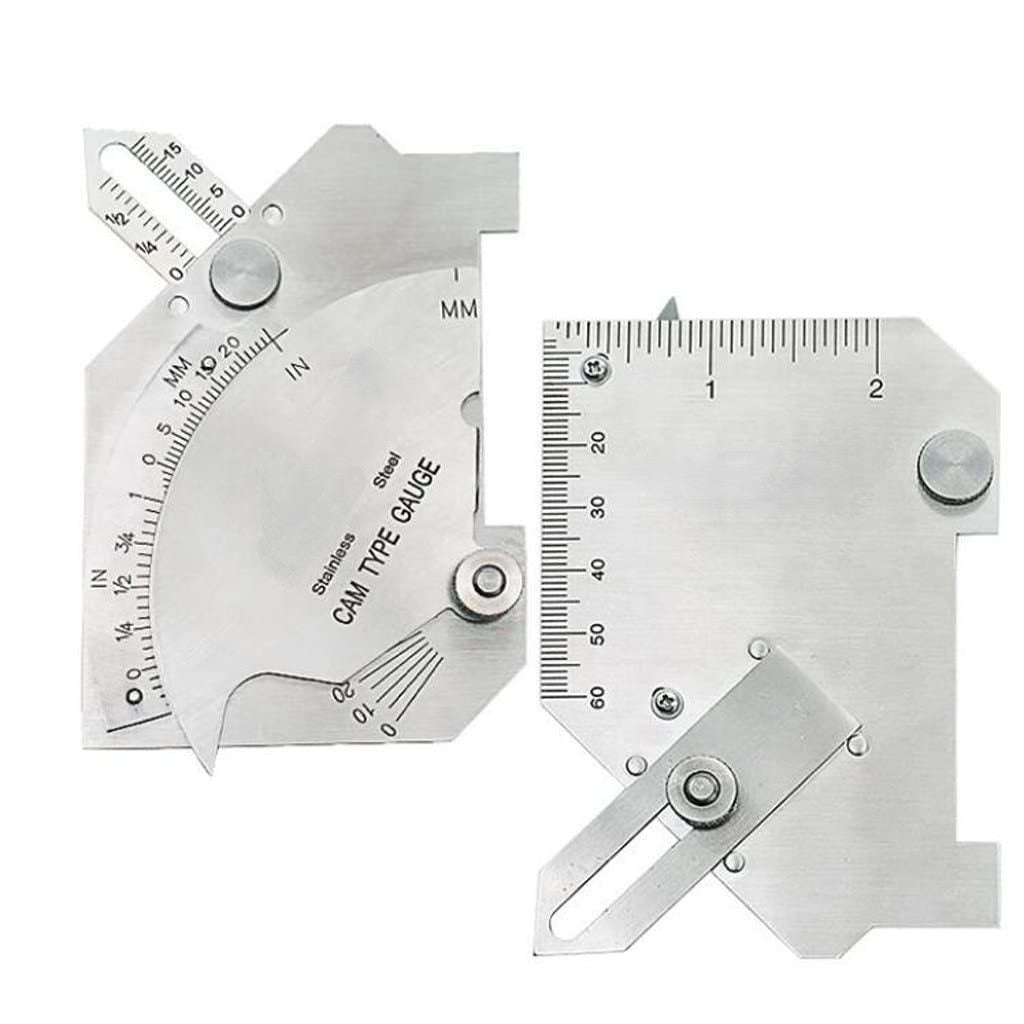 Stainless steel welding gauge tool