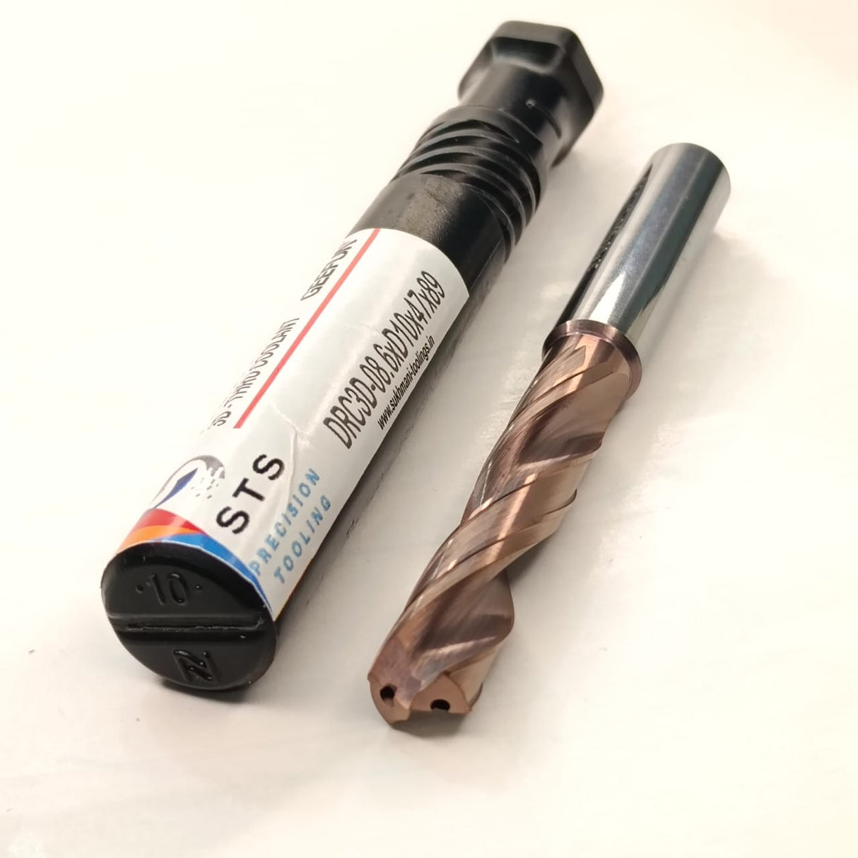 Drill bit with packaging