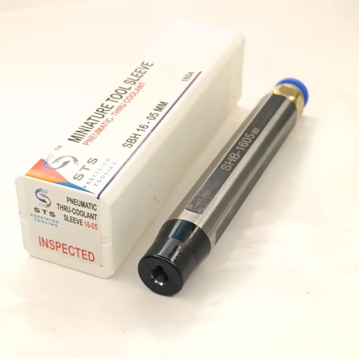 Pneumatic tool sleeve with packaging