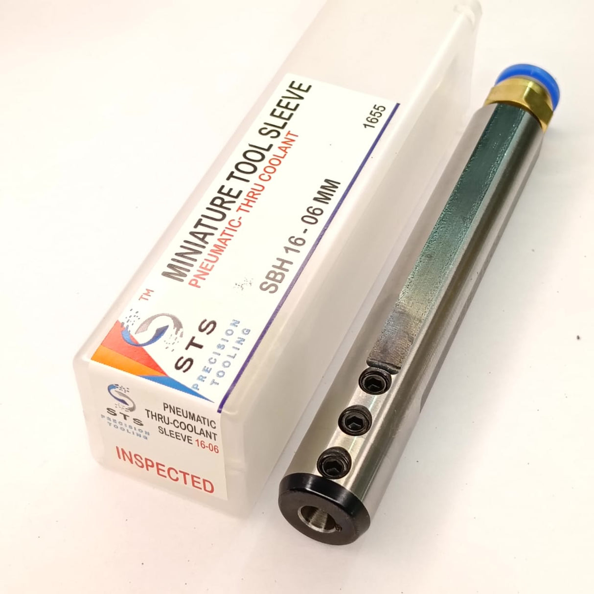 STS miniature tool sleeve with packaging