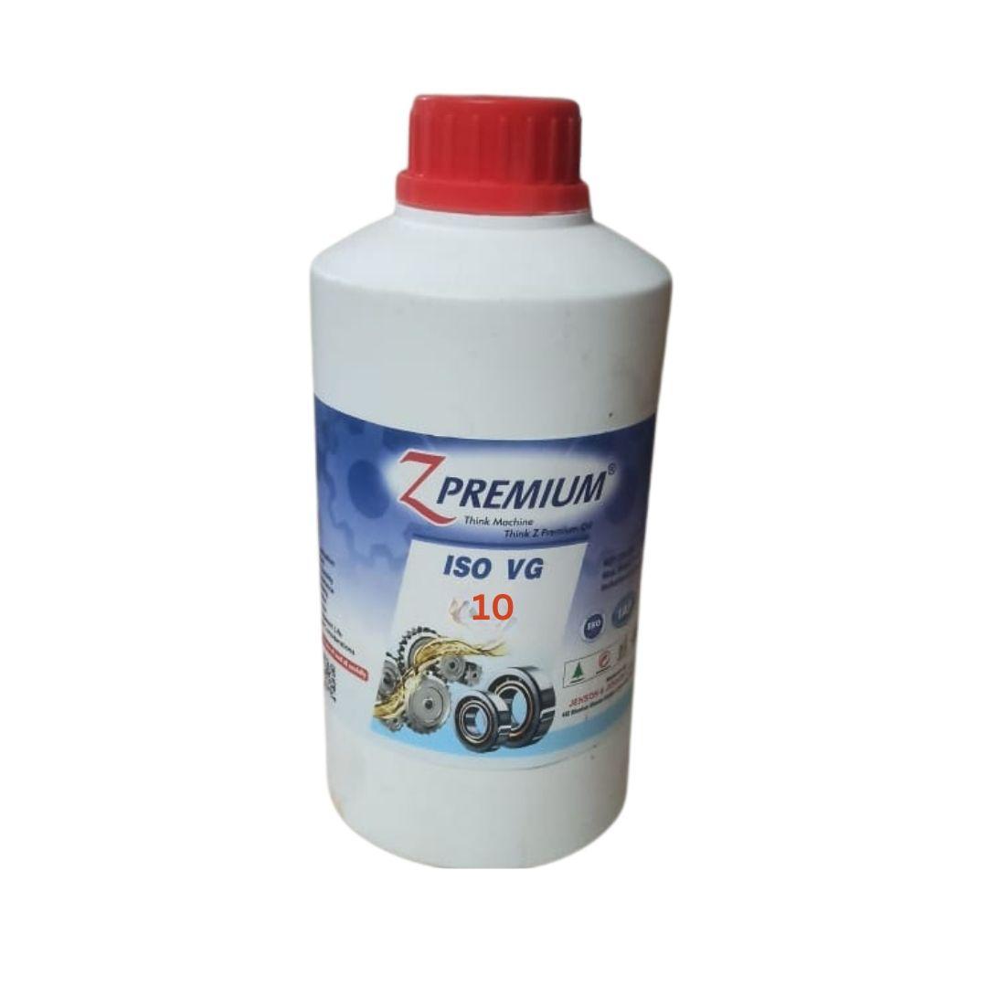 Z Premium ISO VG 10 oil bottle with red cap