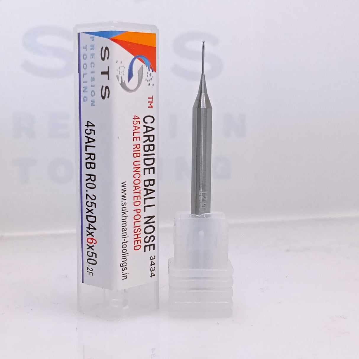 STS carbide ball nose mill