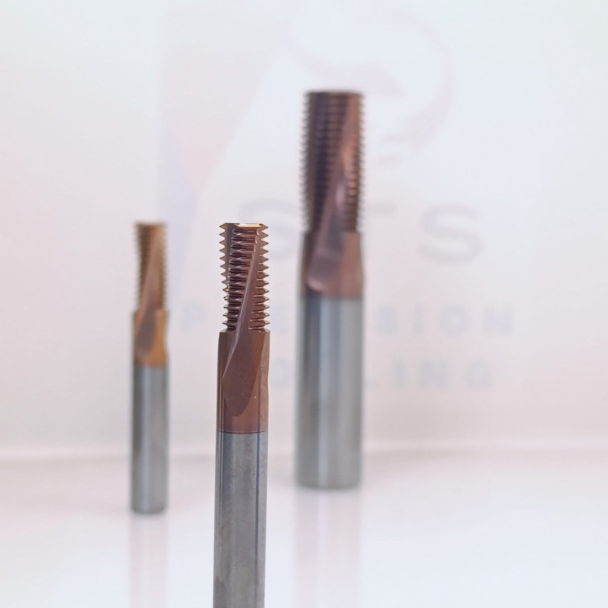 Coated metal thread cutting taps