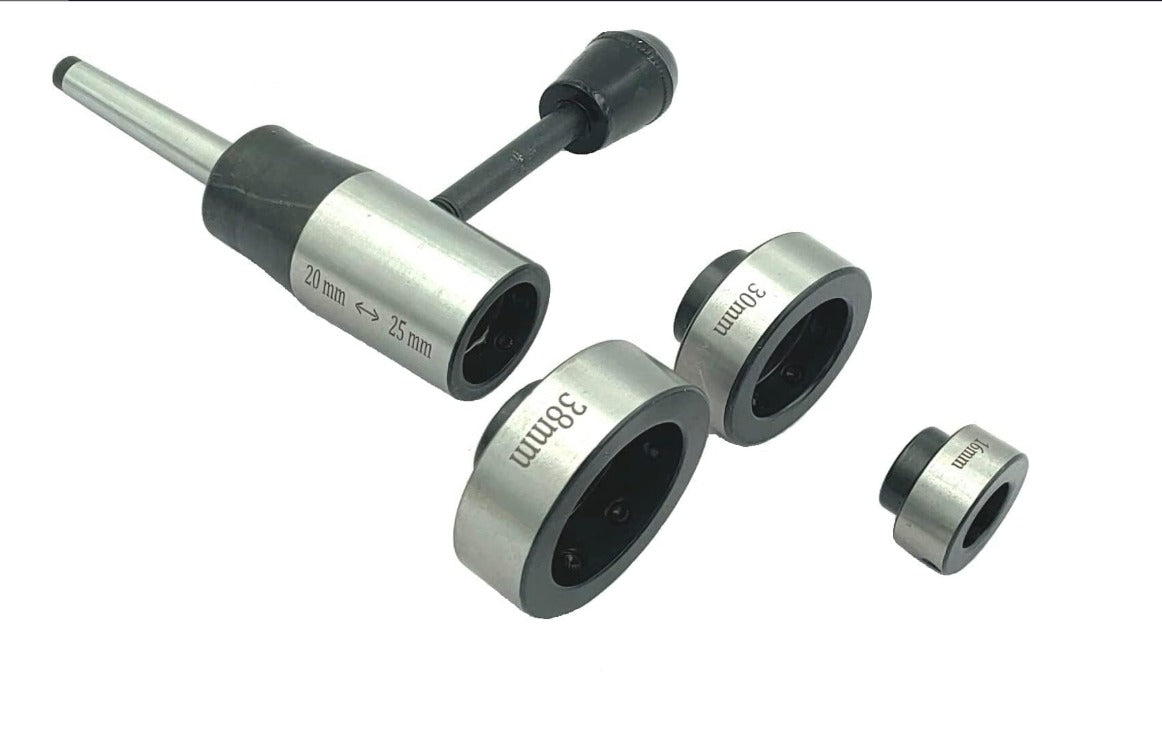 Tailstock Metric Die Holder for Lathe Tool 16, 20, 25, 30, 38 mm Capacity for Precision Threading