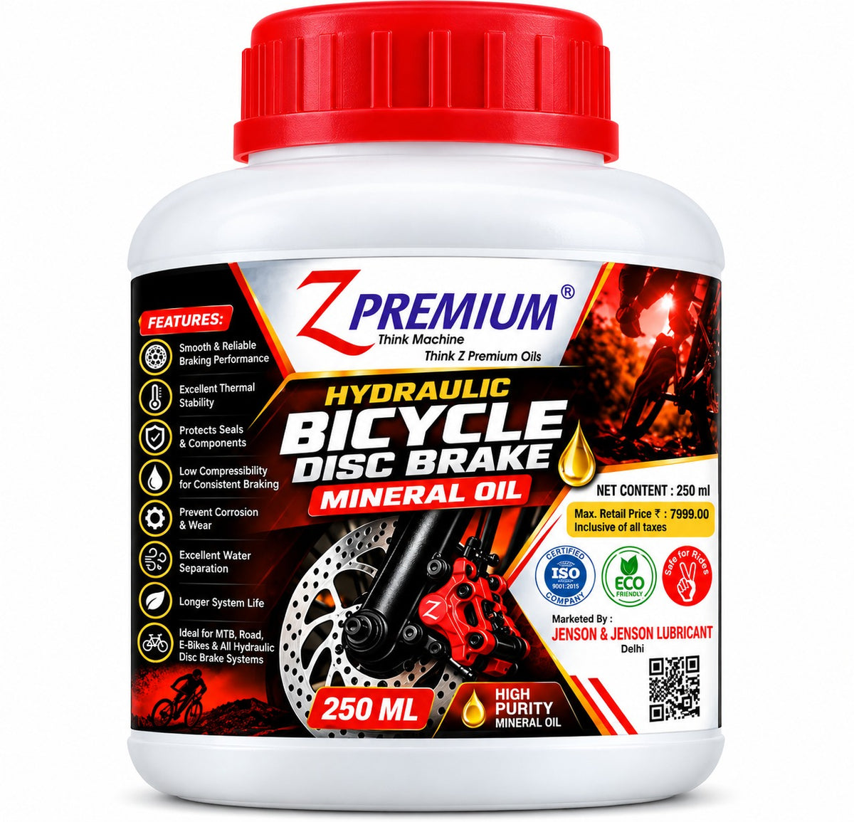 250ml Z Premium Bicycle Brake Oil