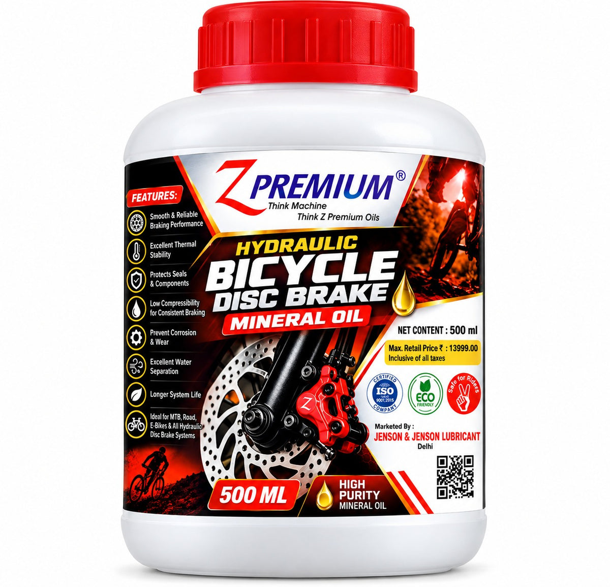 500ml Z Premium Bicycle Brake Oil