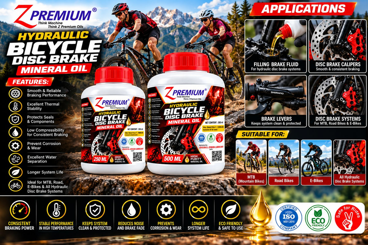 Z Premium Hydraulic Bicycle Brake Oil