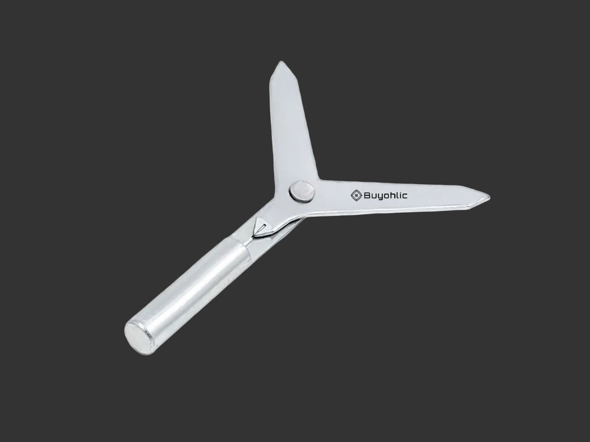 Metal center finder