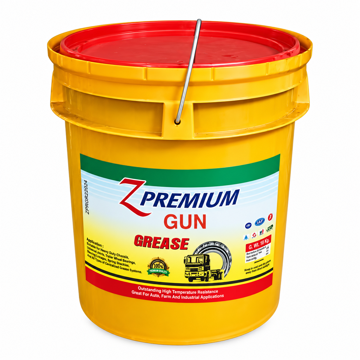 Z Premium Gun Grease Bucket