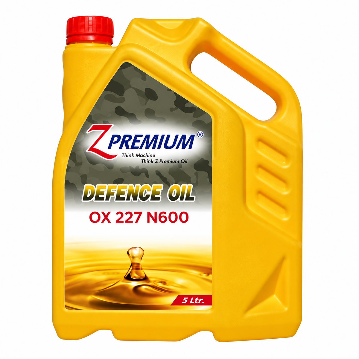 5L Z Premium Defence Oil jerrycan
