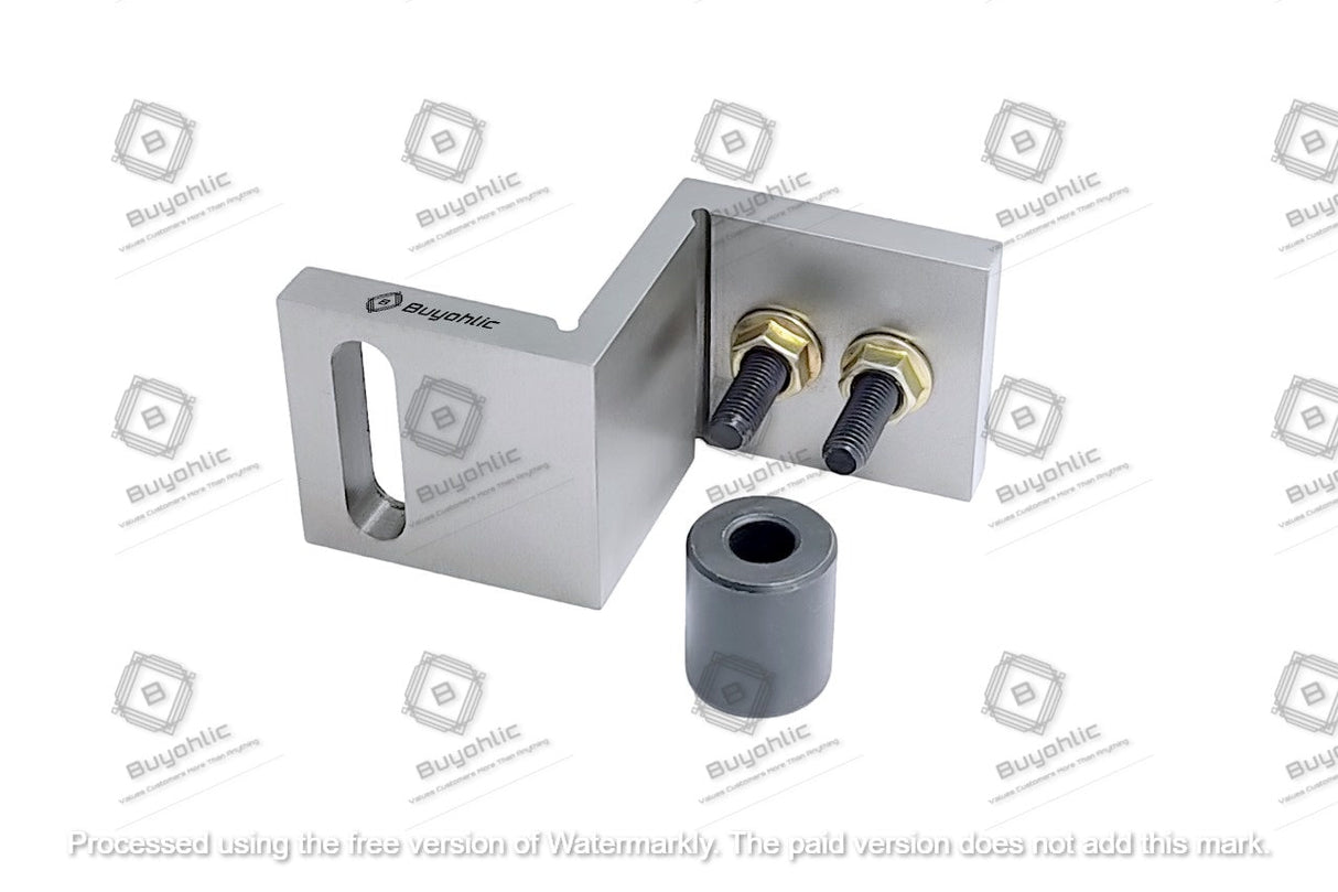 Buyohlic Z Type Caste Iron Angle Plate for Mini Vertical Milling Slide Mounted -Direct Fit for Mini Lathe Machine Tools