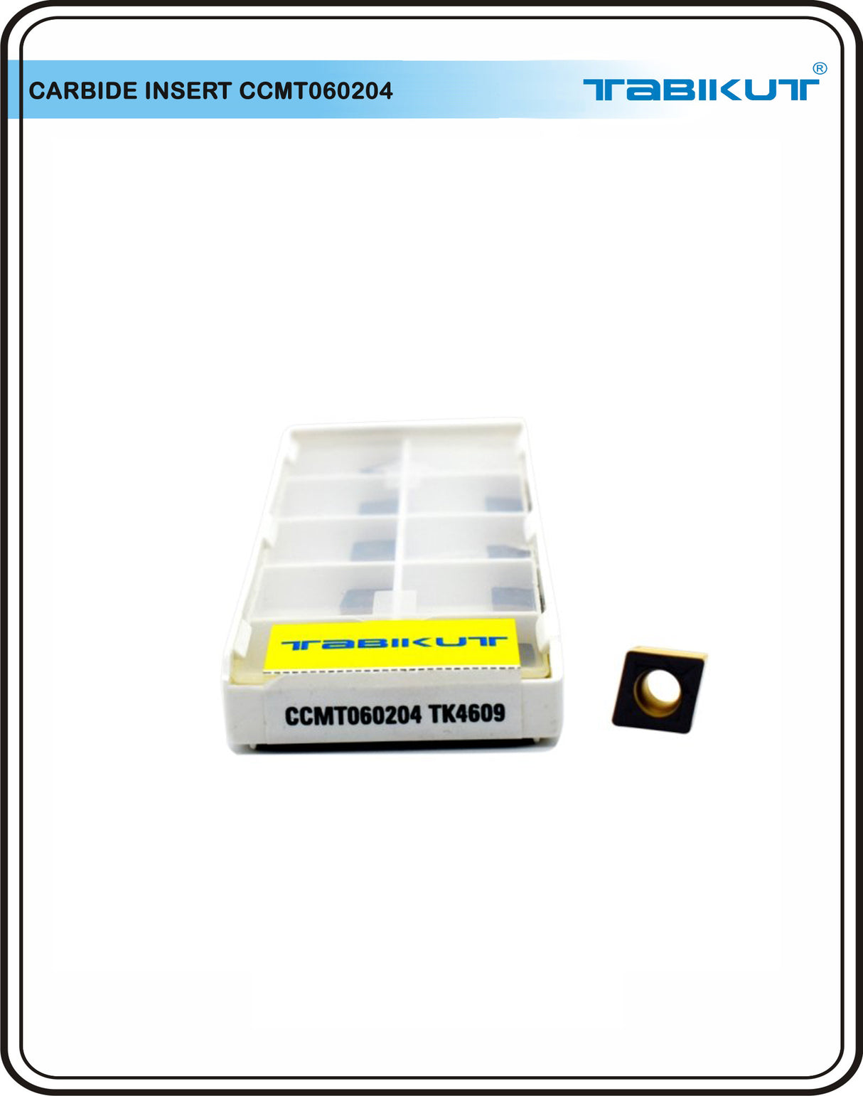 CCMT060204 carbide insert