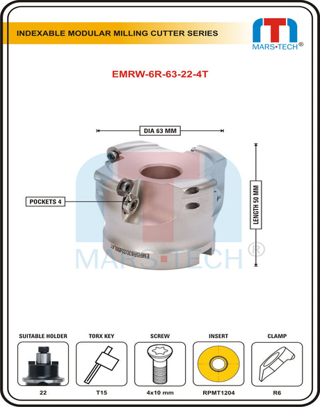 face milling cutter 63 mm