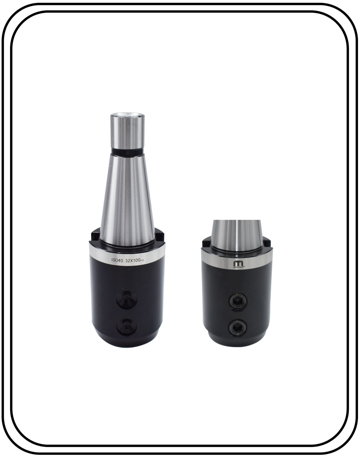 ISO40 side lock holder for milling machines