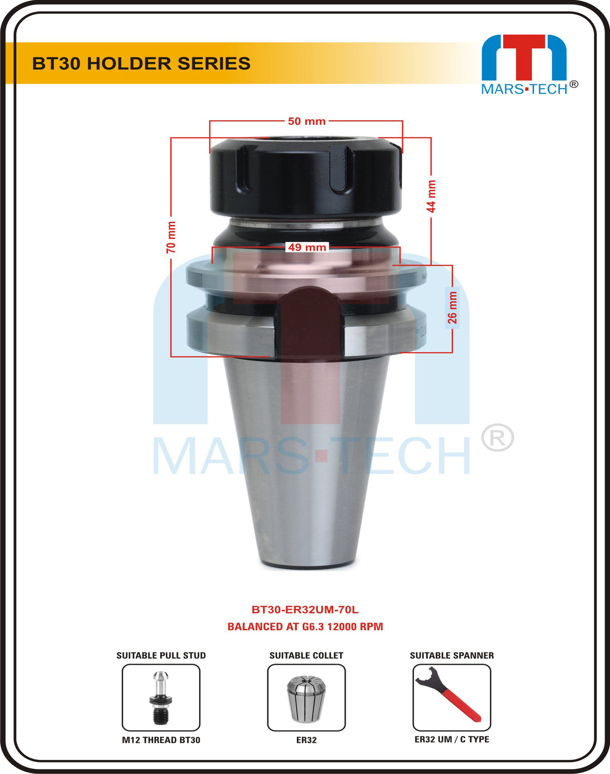 BT30 Er Collet Chuck