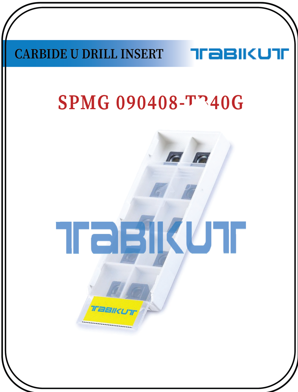 TABIKUT Carbide Drilling Insert