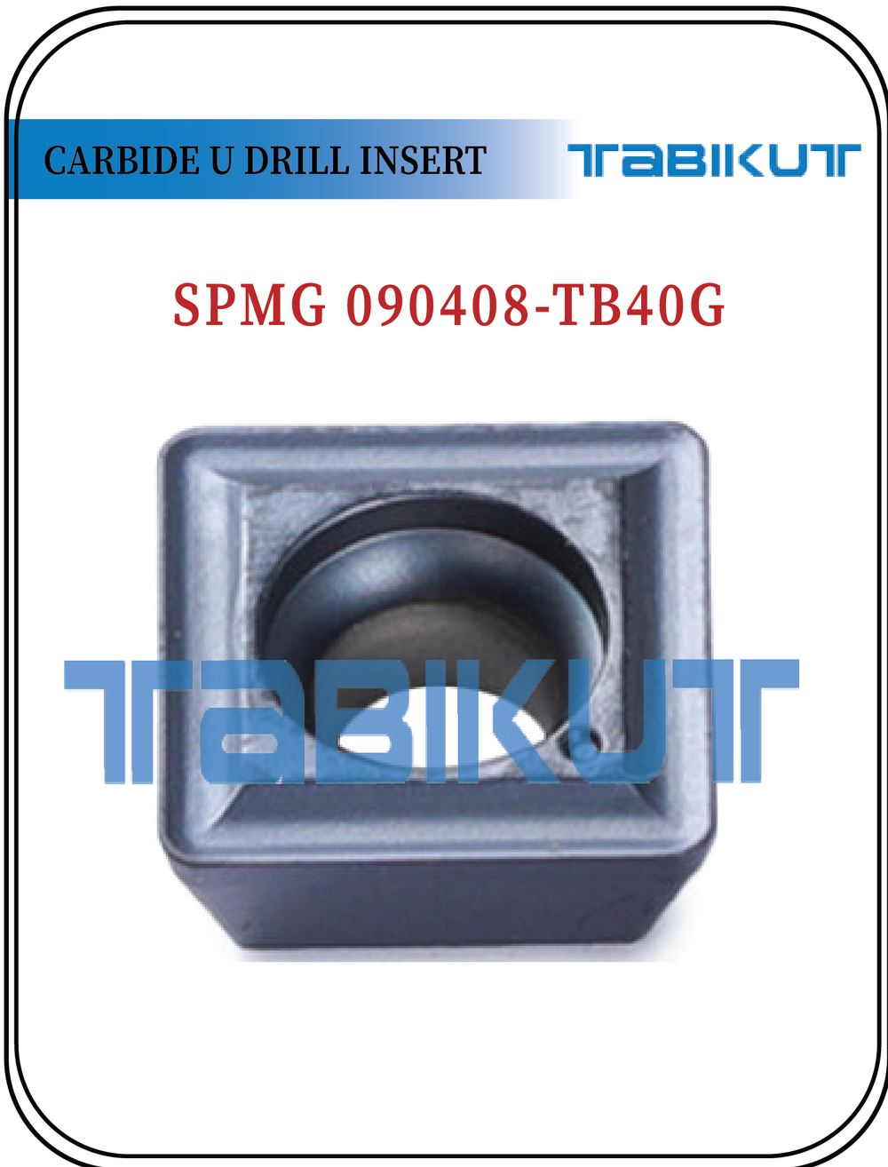 Carbide U Drill Tip