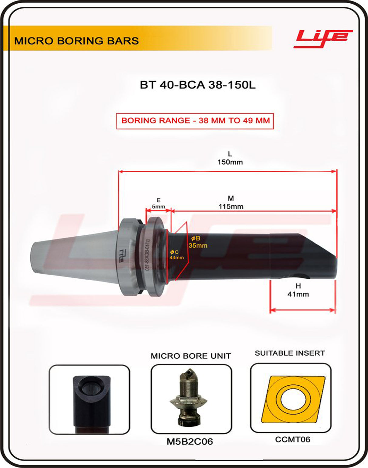 BCA 38–46mm Tool