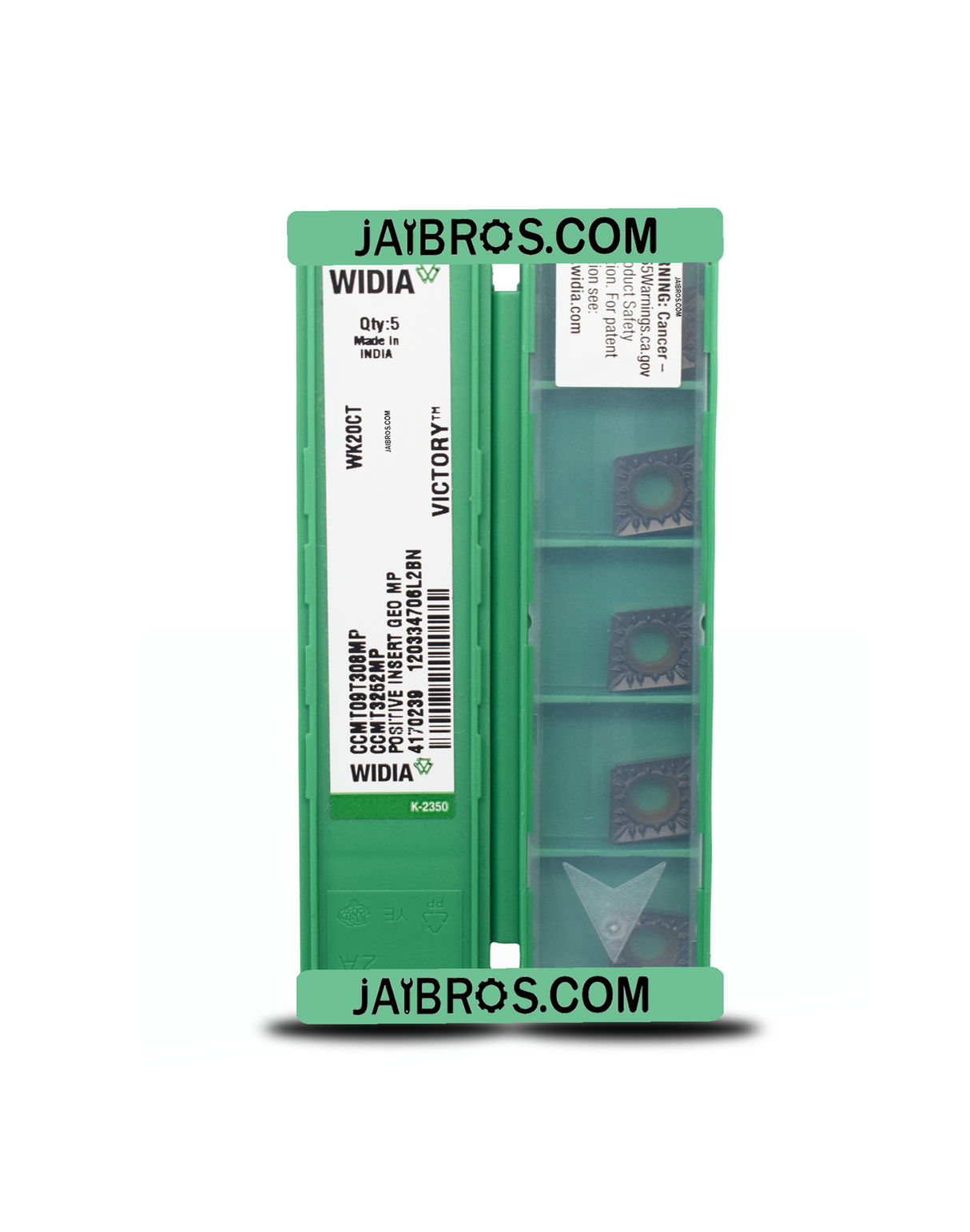 CCMT09T304 WK20CT insert for cast iron machining