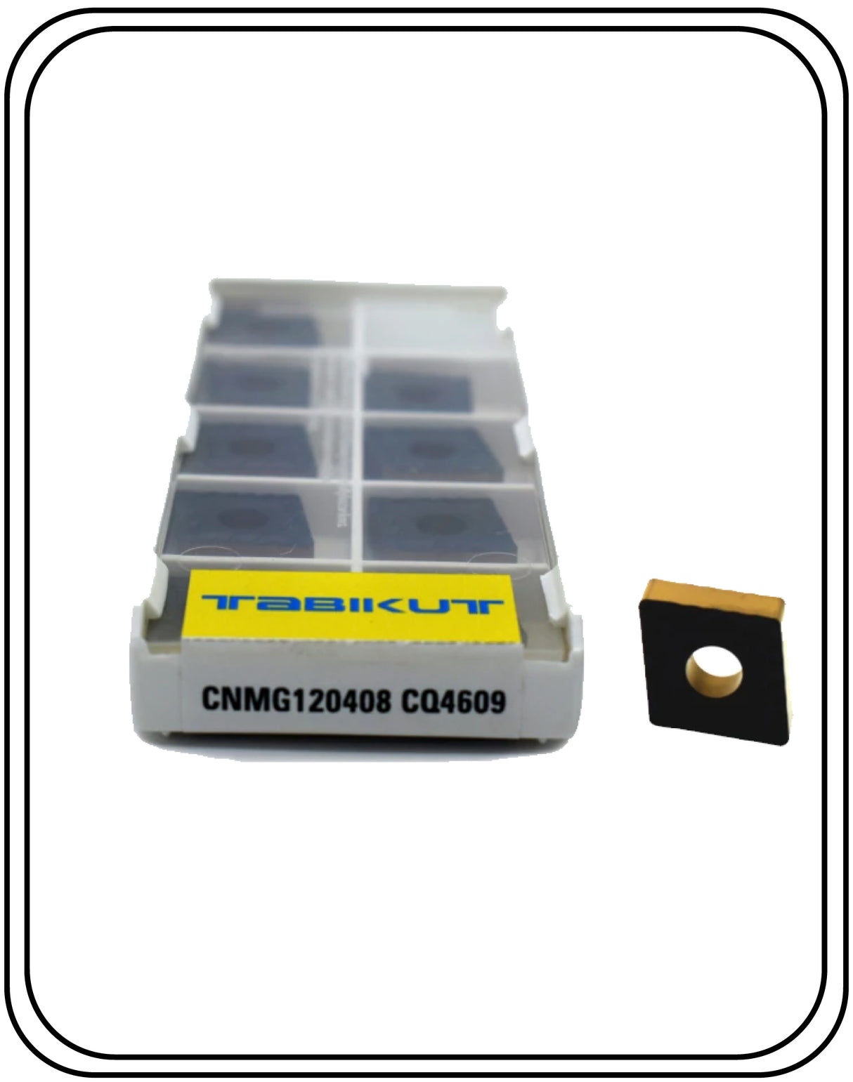 CNMG120408 CQ 4609 Tabikut steel insert