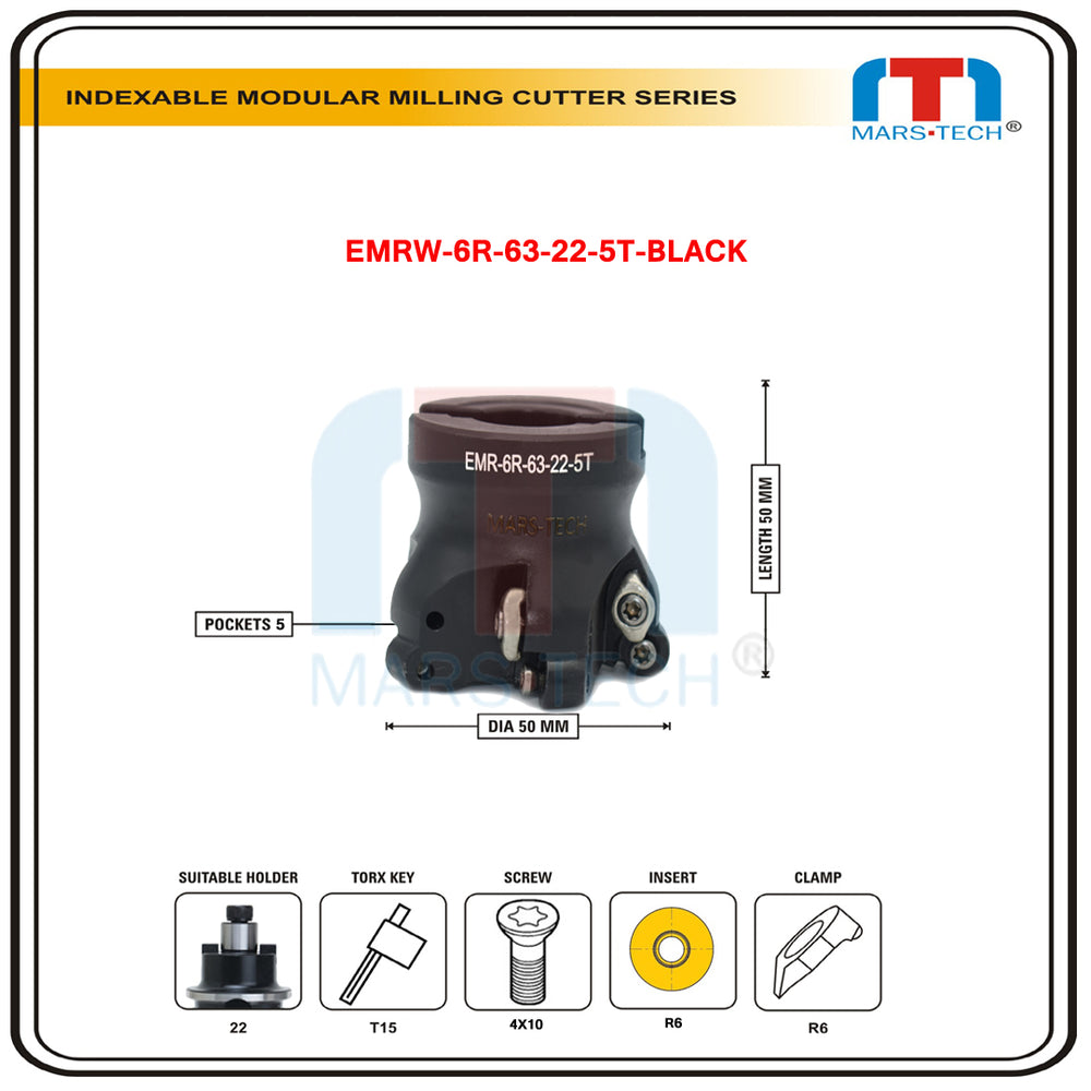 EMRW6R Milling Tool
