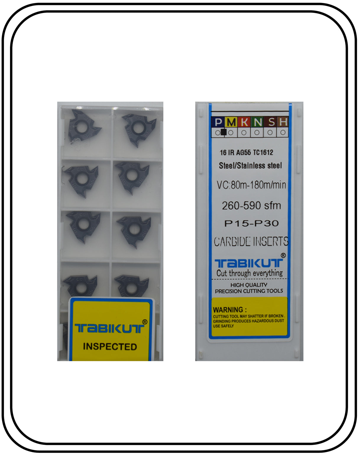 16ER/IR AG55 Internal Threading Insert