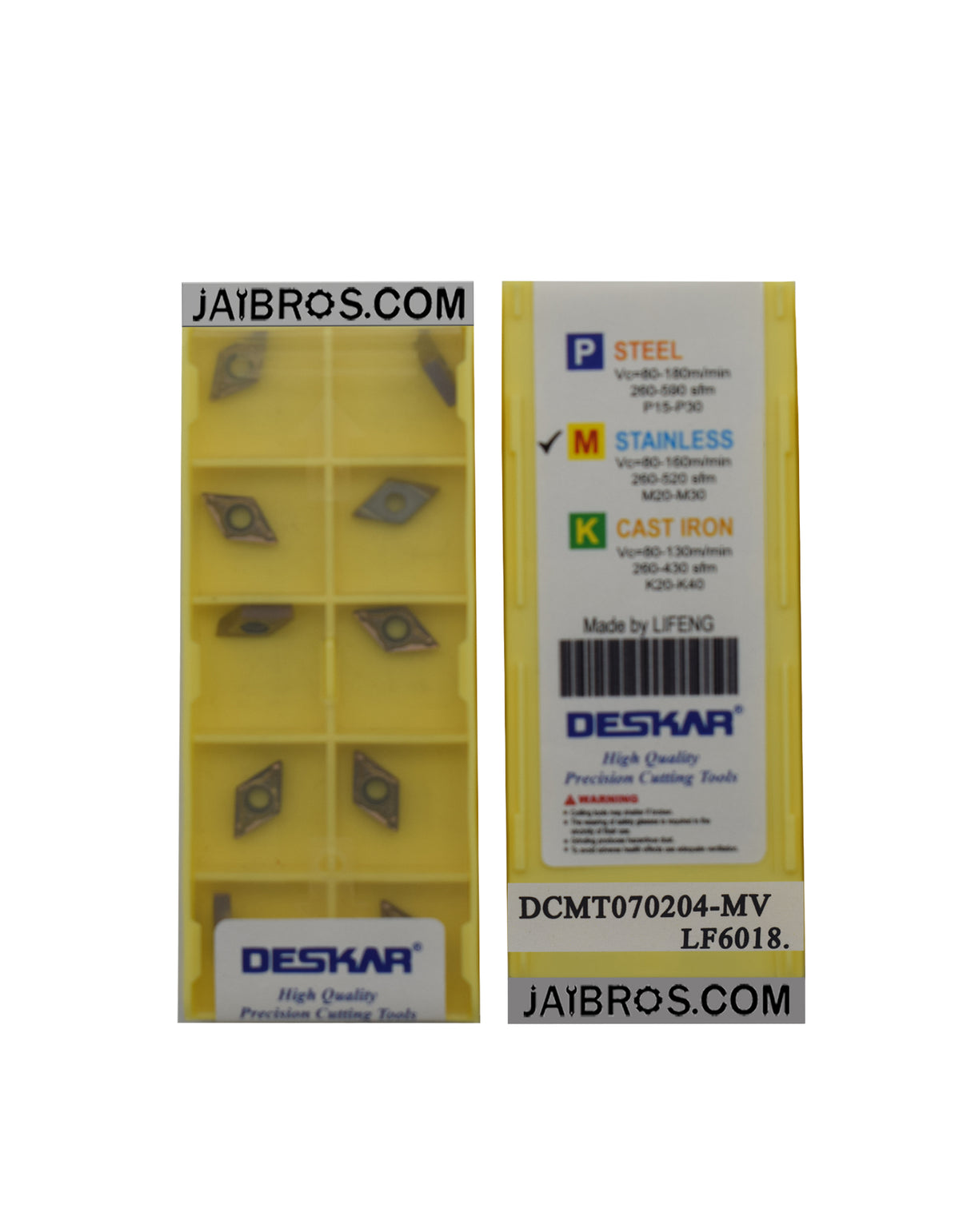 Deskar DCMT insert