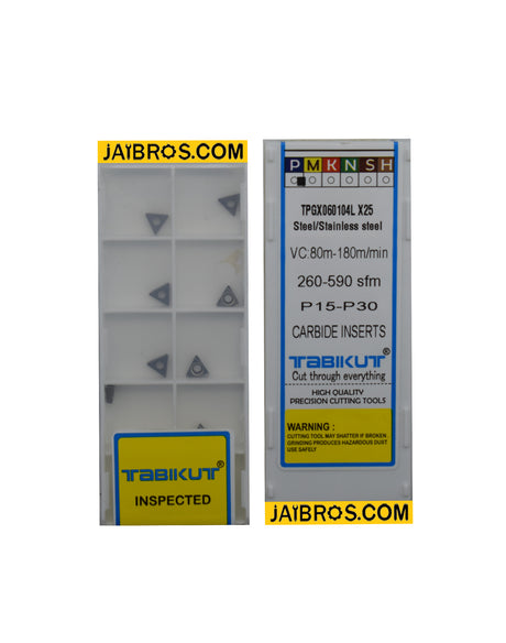 TPGX060102 triangular insert